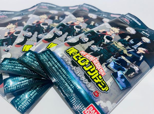 Thẻ bài My Hero Academia Metallic Card Collection Vol. 5 hàng thật chính hãng chất lượng tốt mua làm quà tặng sinh nhật kỉ niệm khen thưởng dịp đặc biệt