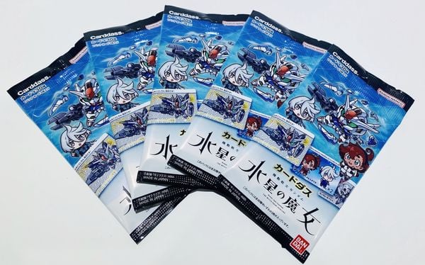 Thẻ bài Carddass Mobile Suit Gundam the Witch From Mercury Card Collection SD Ver. hàng thật chính hãng chất lượng tốt mua làm quà tặng sinh nhật kỉ niệm khen thưởng dịp đặc biệt