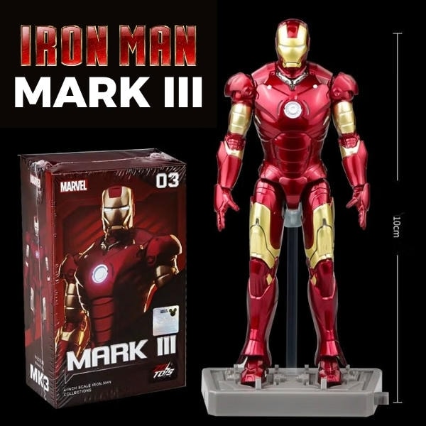 Mua Mô Hình Iron Man MK3 4 Inch ZD Toys ZM21 chính hãng giá tốt tại nShop