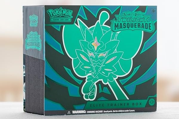 Shop bán Thẻ bài PE56 Pokemon TCG Scarlet & Violet Twilight Masquerade Elite Trainer Box hàng thật chính hãng nhiều thẻ hiếm mạnh