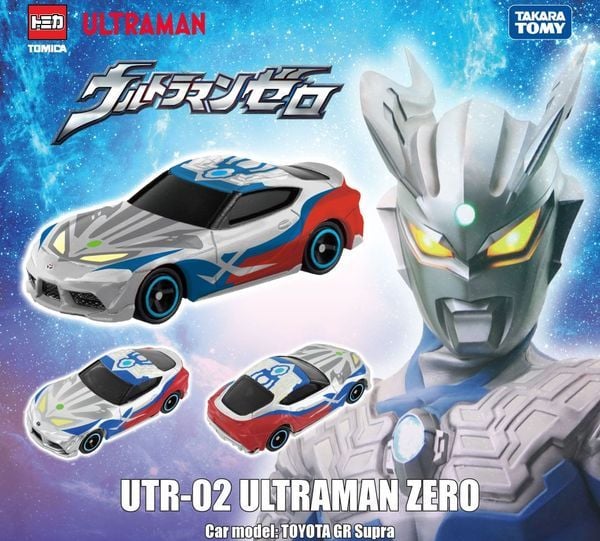 Đồ chơi mô hình xe Tomica Ultraman UTR-02 Ultraman Zero siêu nhân điện quang anh hùng đẹp mắt chất lượng tốt giá rẻ chính hãng nhật bản mua trưng bày trang trí
