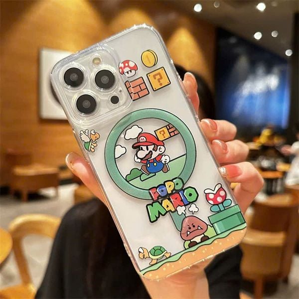 Chọn mua ngay Ốp Điện Thoại iPhone 16 ProPro Max Mario Khung Tròn để vừa bảo vệ máy, vừa thể hiện phong cách riêng
