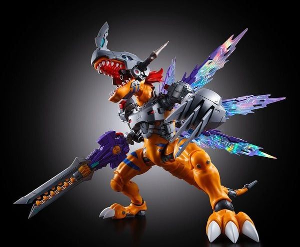 review Metalgreymon Vaccine Figure-rise Standard Amplified Digimon Adventure