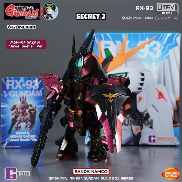 Hộp Mù QMSV Mini Gundam RX-93 Blind Box chính hãng Bandai mua trực tiếp tại nShop