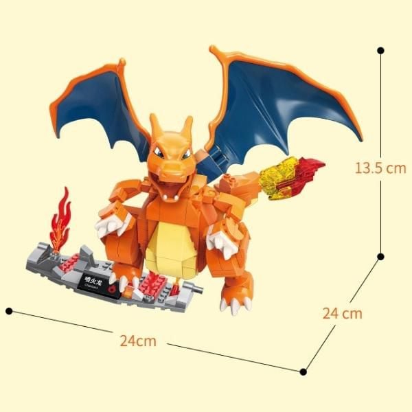 Cửa hàng đồ chơi mô hình lắp ghép xếp hình Pokemon Charizard B0108 Keeppley chính hãng