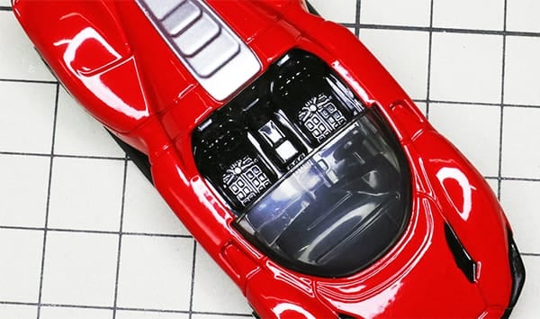 Xe mui trần Taraka Tomy Mô hình xe đua Tomica No. 46 Ferrari Daytona SP3