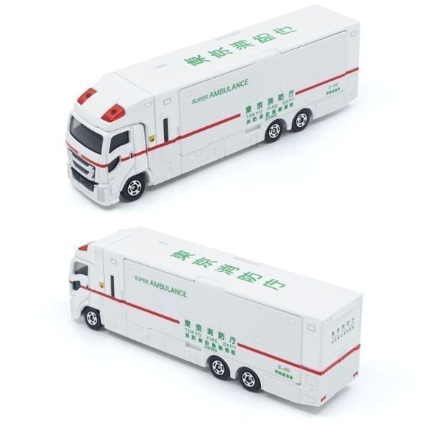 Tomica Long No. 144 Super Ambulance xe mô hình chính hãng, thiết kế chân thực tại nShop
