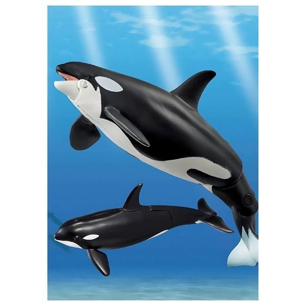 Ania AL-08 Killer Whale Floating Ver - Tái Hiện Rõ Nét Đại Dương Rộng Lớn