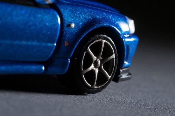 unbox xe đồ chơi Tomica Premium No. 11 Nissan Skyline GT-R V-Spec II Nur đẹp mắt thiết kế chân thực ấn tượng