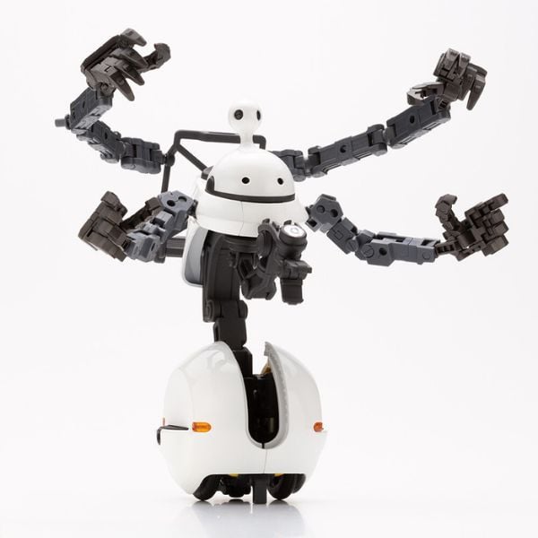 Mô hình Maruttoys Noseru White Ver. - Kotobukiya KP577 có thể lắp thêm vũ khí bên ngoài