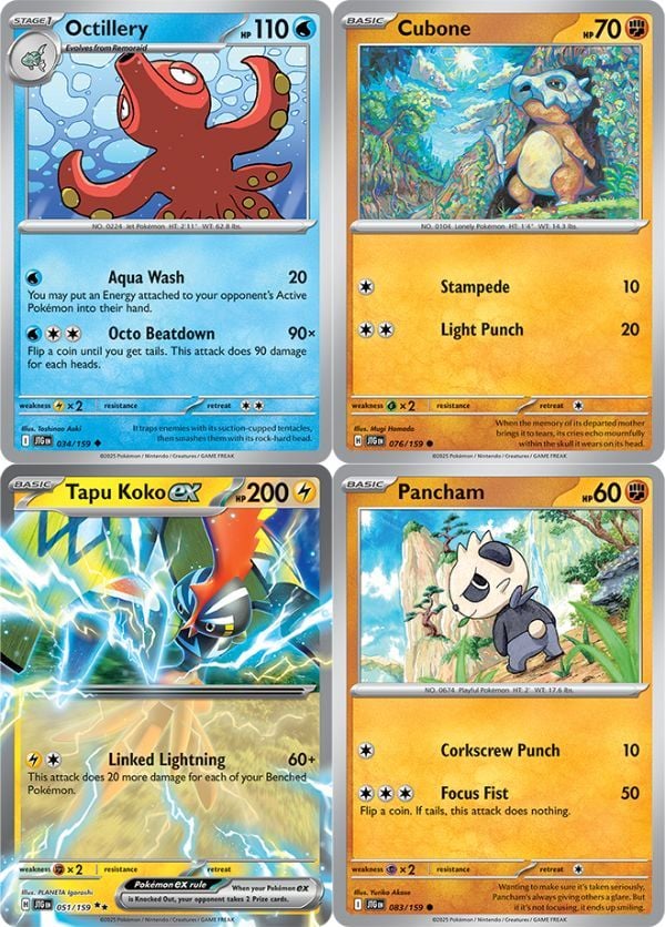 PP57 Pokemon TCG Journey Together Booster Pack chứa nhiều thẻ bài hiếm và nổi bật bạn có thể tìm thấy tại nShop