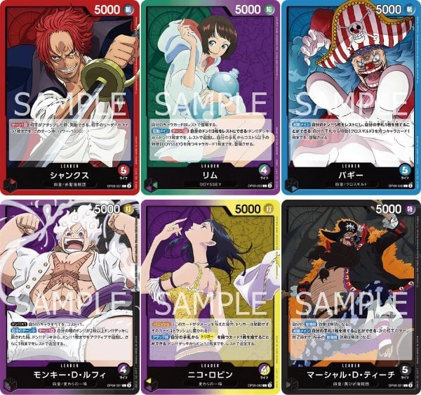 Thẻ Bài One Piece Card Game Booster Pack OP-09 New Emperor chính hãng mở random ngẫu nhiên thú vị hấp dẫn