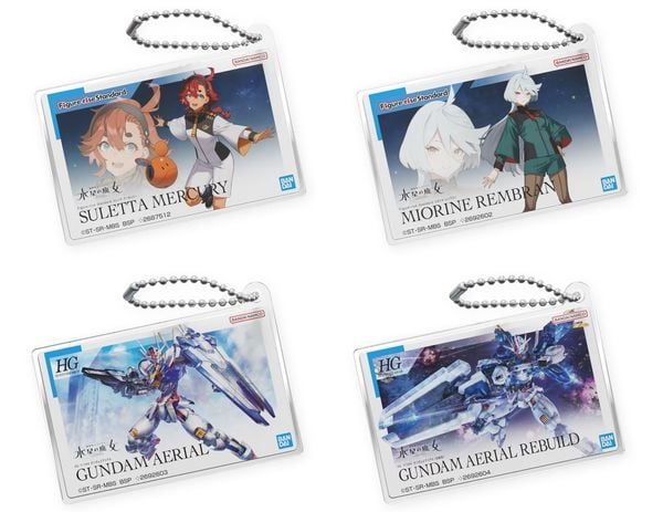 móc khóa Gunpla Package Art Acrylic Ball Chain Gundam The Witch from Mercury đẹp nhất