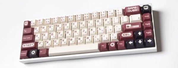 Set Keycap bàn phím cơ Manthon Gameboy Retro làm mới trang trí góc Gaming PC độc đáo