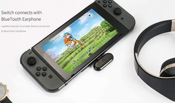 shop game bán phụ kiện Bluetooth adapter tai nghe không dây cho Nintendo Switch pro