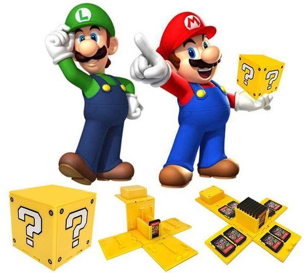 mua phụ kiện hộp đựng game Nintendo Switch card case Question Block Mario