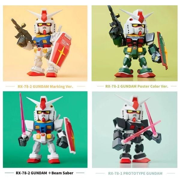Hộp Mù QMSV Mini RX-78 Gundam 2nd Model Blind Box mua ngay tại website nShop