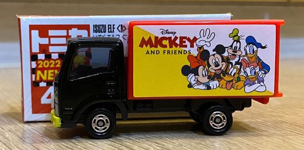 Cửa hàng chuyên bán Đồ chơi mô hình xe Tomica No. 48 Isuzu Elf Mickey & Friends Truck có giao hàng toàn quốc giá rẻ nhiều ưa đãi chất lượng tốt xe tải đỏ đen cao cấp đẹp mắt