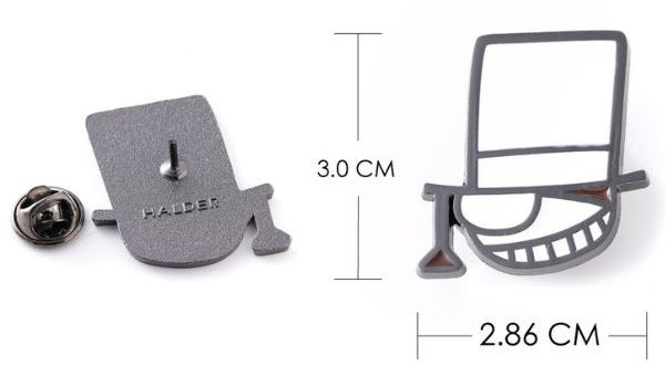 Huy hiệu kim loại Conan Chữ Ký độc quyền tại nShop, là sản phẩm hoàn hảo cho người hâm mộ anime nhật bản