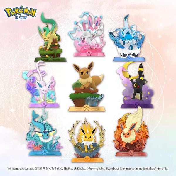 Cửa hàng chuyên bán Đồ chơi Mô hình  Funism Pokemon Figure Let's Go! EEVEE Blind Box ngẫu nhiên mua trang trí trưng bày làm quà tặng
