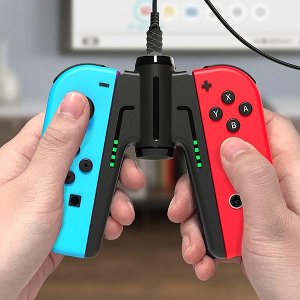 Mua Phụ kiện Charging Grip Đế sạc tay cầm cho Joy-Con Nintendo Switch - IINE L410 chính hãng giá rẻ