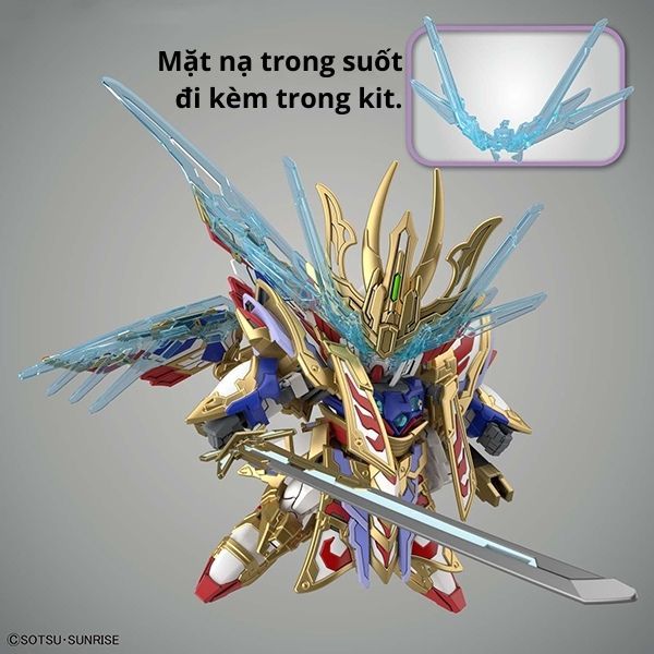 Mua mô hình lắp ráp đồ chơi SD Cao Cao Wing Gundam Isei Style - Tào Tháo - SD Gundam World Heroes