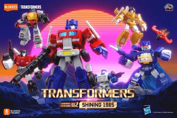 Cửa hàng đồ chơi bán Hộp Mù Transformers Shining Version 02 Shining 1985 Blokees 71122 chính hãng có bản quyền