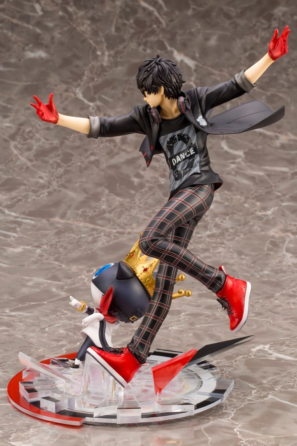 mô hình ARTFX J Persona 5 Dancing Star Night Protagonist & Morgana 1/8 Figure Kotobukiya PV192 Nhật Bản