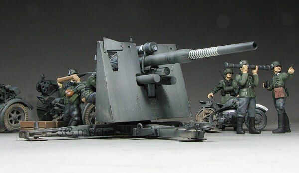 mô hình súng pháo German 88mm Gun Flak 36 37 1-35 Tamiya 35017 chất lượng cao