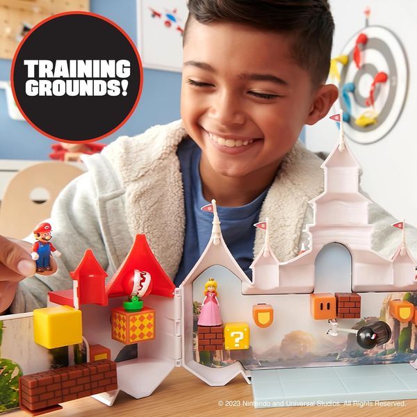 Đồ chơi Super Mario Bros Movie Mushroom Kingdom Castle Playset