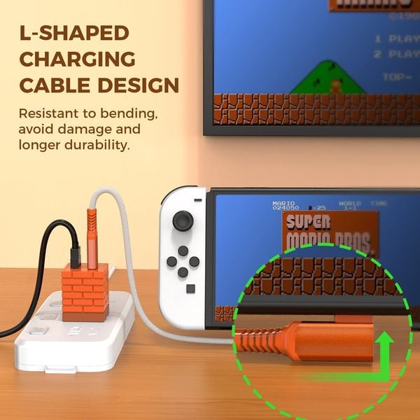 Sạc 20W Mini Xuất Hình Nintendo Switch IINE L950 phụ kiện nhỏ gọn chất lượng cao cho Switch tại nShop
