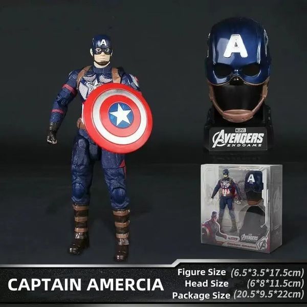 Mô hình đồ chơi siêu anh hùng Avenger Captain America đội trưởng đẹp mắt chất lượng tốt giá rẻ Marvel mua làm quà tặng bạn bè người thân yêu gia đình con cái quà sinh nhật kỷ niệm