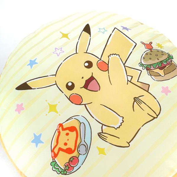Quà tặng Gối bông Pokemon Reversible Cushion Cafe Art Pikachu - Banpresto
