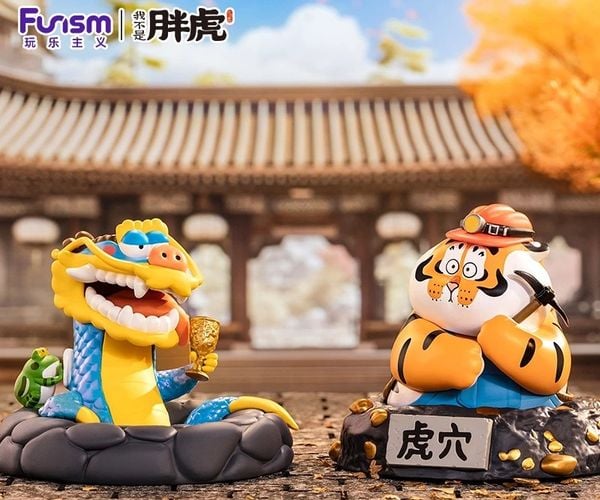 Review bộ sưu tập Hộp Mù Hổ Béo Long Tranh Hổ Đấu Blind Box Funism độc đáo, đẹp mắt
