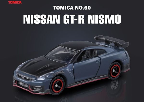 Đồ chơi mô hình xe Tomica No. 60 Nissan GT-R Nismo kiểu dáng thể thao đẹp mắt chất lượng tốt chính hãng nhật bản mua trang trí sưu tầm