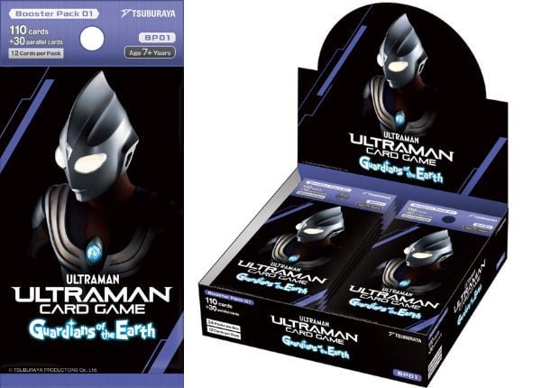 Ultraman Card Game Booster Pack Guardians Of The Earth BP01 thẻ bài chính hãng bandai mở random ngẫu nhiên sưu tầm thú vị hấp dẫn