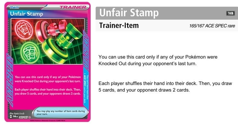 Unfair Stamp - Thẻ bài quấy rối phá tay của đối thủ