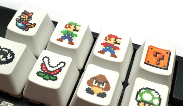Shop bán nút thay thế cho bàn phím cơ keycap Mechanical keyboard Mario giá rẻ toàn quốc