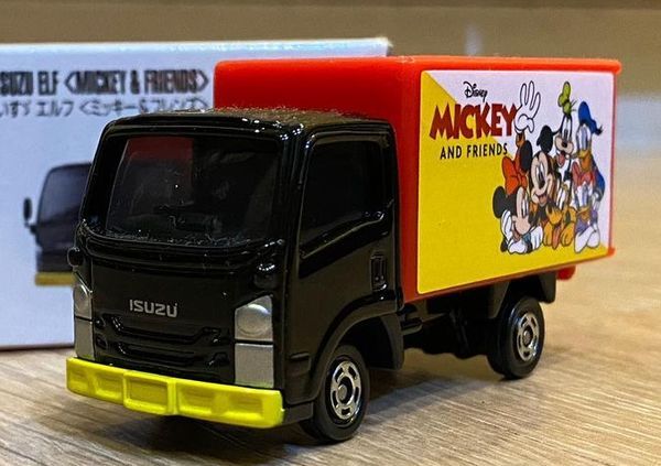 Mua Đồ chơi mô hình xe Tomica No. 48 Isuzu Elf Mickey & Friends Truck thiết kế đẹp mắt màu đỏ đen vàng cao cấp xe tải chất lượng tốt giá rẻ