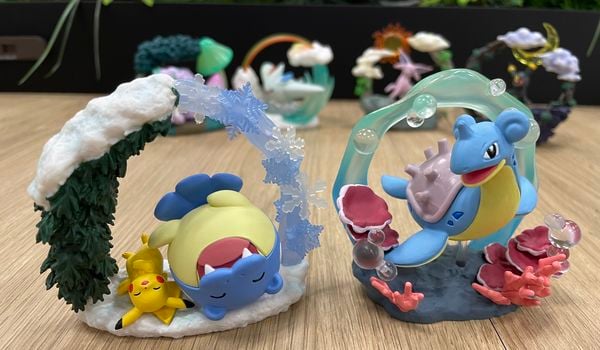 Cửa hàng đồ chơi bán Mô hình Pokemon Circular Diorama Collection Re-Ment Blind Box đẹp mắt dễ thương quà tặng dịp sinh nhật kỉ niệm đặc biệt có giao hàng toàn quốc