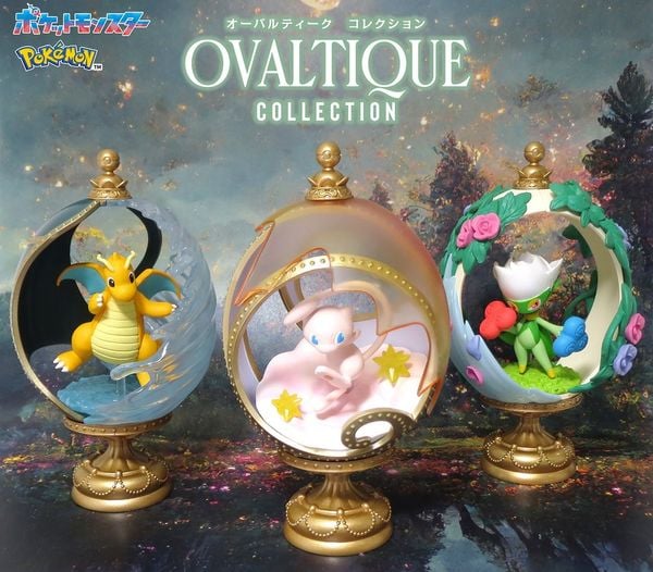 Cửa hàng đồ chơi bán Mô hình Pokemon Ovaltique Collection đẹp mắt dễ thương quà tặng dịp sinh nhật kỉ niệm đặc biệt có giao hàng toàn quốc