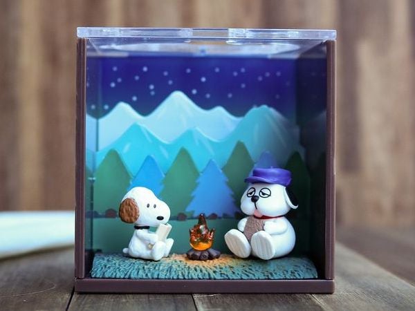 Cửa hàng đồ chơi bán Mô hình Peanuts Snoopy Scenery Blind Box đẹp mắt dễ thương quà tặng dịp sinh nhật kỉ niệm đặc biệt có giao hàng toàn quốc