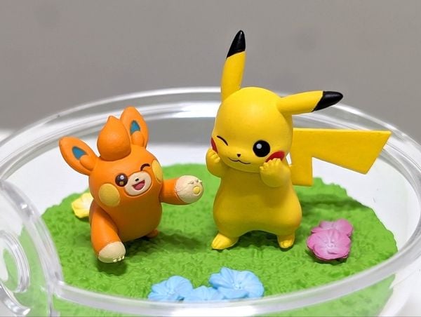 Pawmo Pikachu Cửa hàng đồ chơi bán Mô hình Pokemon Terrarium Collection EX Explore the Paldea Region đẹp mắt dễ thương quà tặng dịp sinh nhật kỉ niệm đặc biệt có giao hàng toàn quốc