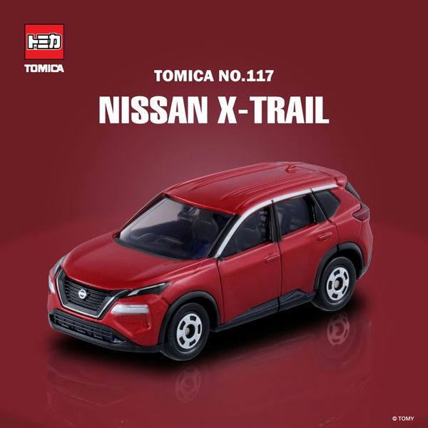 Xe mô hình Tomica No. 117 Nissan X-Trail Red - Box giá rẻ độ chi tiết cao cực đẹp thích hợp làm quà tặng sinh nhật lưu niệm fan yêu xe