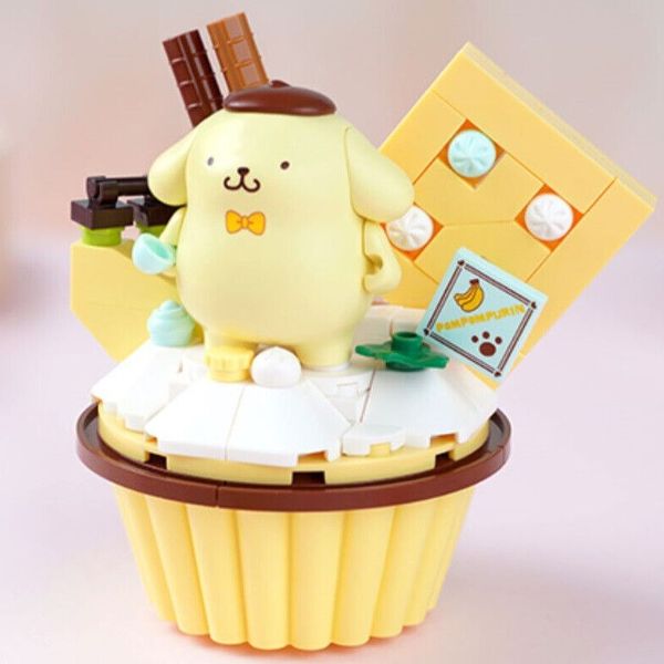 Cửa hàng chuyên bán Keeppley Sanrio Banana Cupcake Pompompurin K20816 đẹp mắt dễ thương nhựa abs an toàn giá rẻ chất lượng tốt chính hãng mua trưng bày trang trí sưu tầm