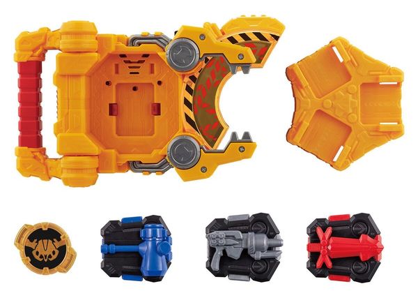 Đồ chơi siêu nhân Kamen Rider Geats DX Powered Builder Buckle & Gigant Buckle Set  đẹp mắt chất lượng tốt cao cấp siêu nhân mặt nạ làm quà tặng trang trí trưng bày sưu tầm