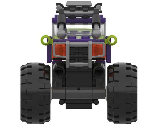 Mô hình lắp ráp Jaki Monster Truck RG Purple đồ chơi đẹp mắt chất lượng tốt giá rẻ kích thích sáng tạo cho trẻ em dễ thương chất liệu nhựa an toàn thích hợp trưng bày trang trí