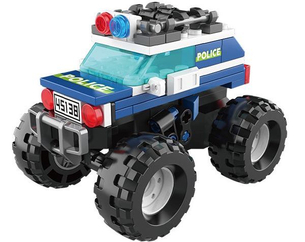 Mô hình lắp ráp Jaki Monster Truck Police Off-road đồ chơi đẹp mắt chất lượng tốt giá rẻ  sáng tạo cho trẻ em dễ thương chất liệu nhựa an toàn thích hợp trưng bày trang trí