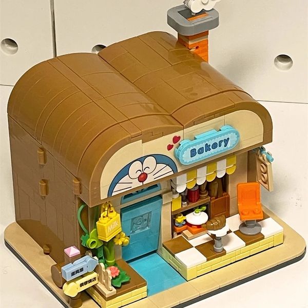 Mô hình xếp gạch Balody Doraemon Bakery đồ chơi lắp ráp đẹp mắt chất lượng tốt giá rẻ sáng tạo cho trẻ em dễ thương chất liệu nhựa an toàn thích hợp trưng bày trang trí