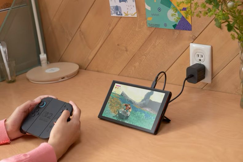 vừa chơi vừa sạc game nintendo switch 2